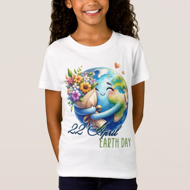 Earth Day April 22 Recycle Save The Environment T-Shirt (Front)