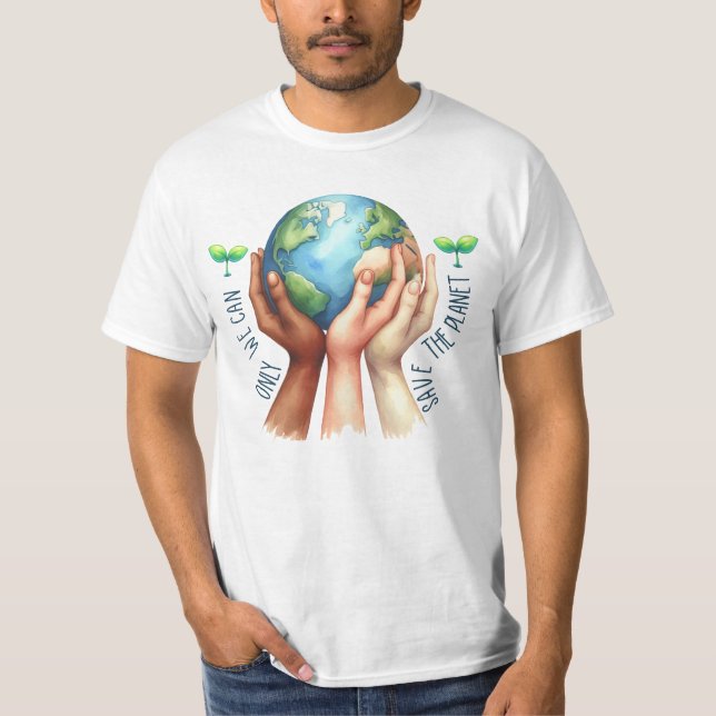Earth Day April 22 Recycle Save The Environment T-Shirt (Front)