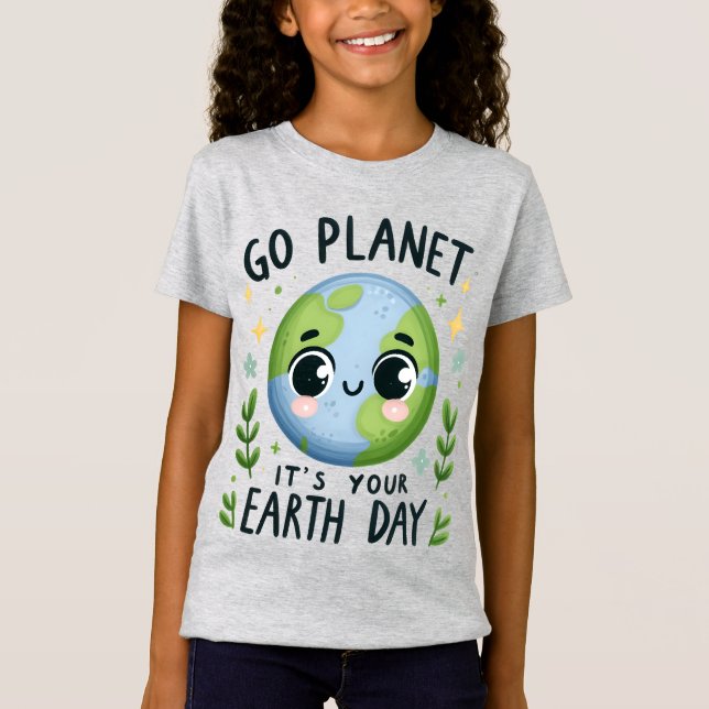 Earth Day April 22 Recycle Save The Environment T-Shirt (Front)