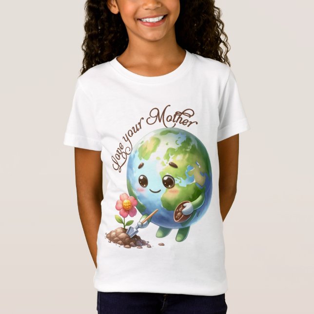 Earth Day April 22 Recycle Save The Environment T-Shirt (Front)