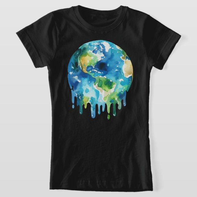Earth Day April 22 Recycle Save The Environment T-Shirt (Laydown)
