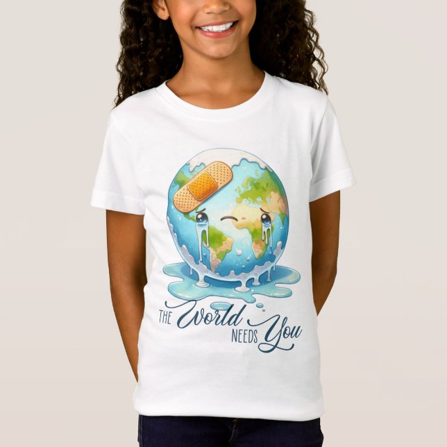 Earth Day April 22 Recycle Save The Environment T-Shirt (Front)