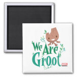Earth Day Baby Groot Magnet