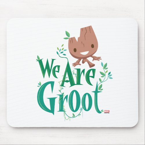 Earth Day Baby Groot Mouse Pad