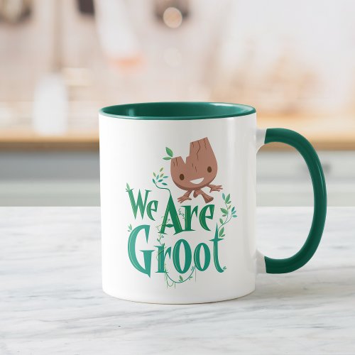 Earth Day Baby Groot Mug