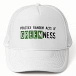 Earth Day - Be Green Trucker Hat