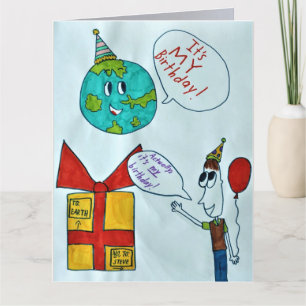 Earth Day Birthday Card