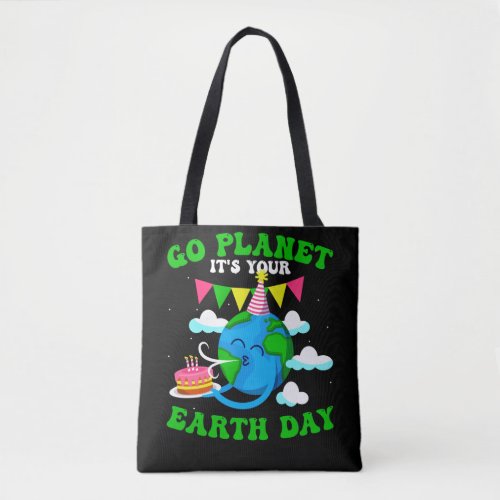 Earth Day Birthday World Rescue Environment Tote Bag