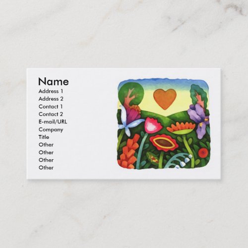 Earth Day Business Card