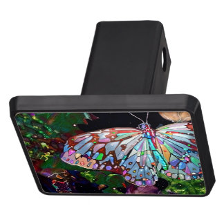 Earth Day Butterfly Trailer Hitch Cover