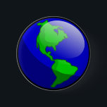 Earth Day Button<br><div class="desc">A button for those who care about our planet.</div>