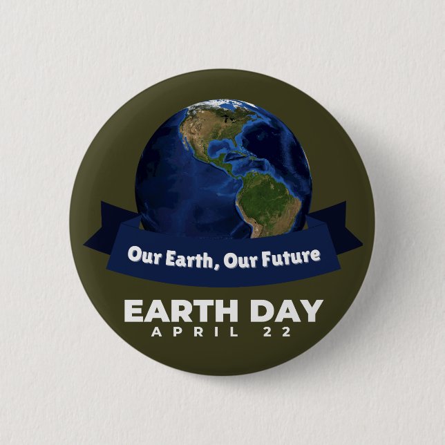 Earth Day Button (Front)