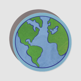 Earth Day Car Magnet