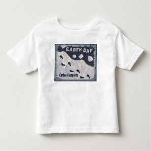 Earth Day - Carbon Footprints Toddler T-shirt