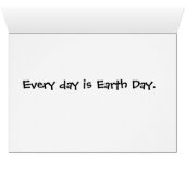 Earth Day Cards (Inside Horizontal (Bottom))