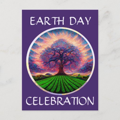 Earth Day Celebration Postcard