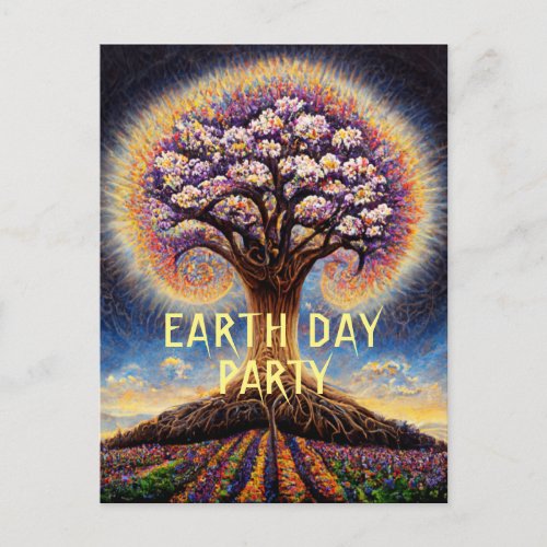 Earth Day Celebration Postcard