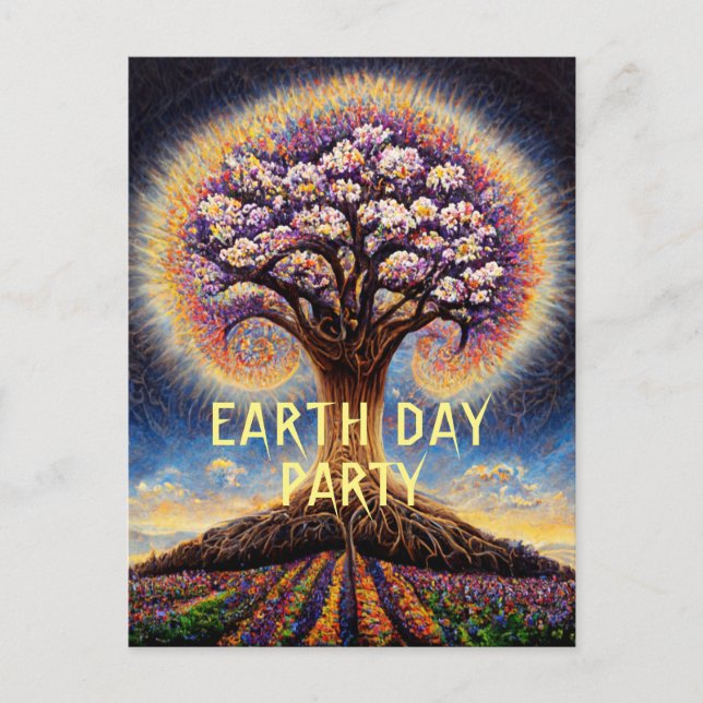 Earth Day Celebration Postcard (Front)