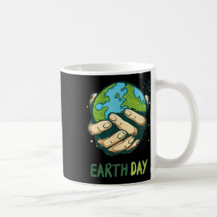 Earth Day Drawing Environmental Protection Coffee Mug
