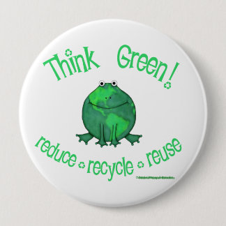 Earth Day Environmental Button