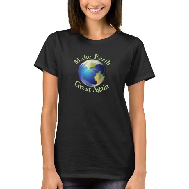 Earth Day Environmental Design Shirt
