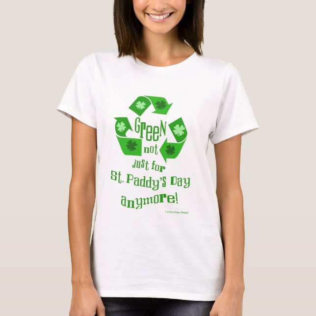 Earth Day Environmental Frog T-Shirt (Front)
