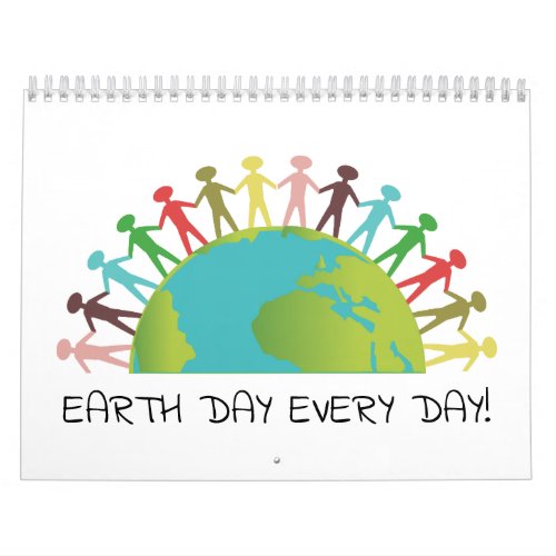 Earth Day Every Day Calendar