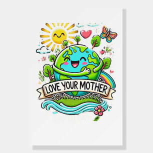 Earth Day Every Day Foam Board