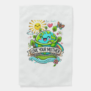 Earth Day Every Day Garden Flag