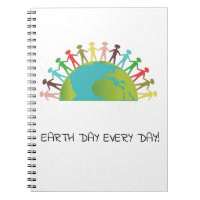 Earth Day Every Day Notebook