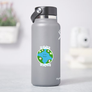 Earth Day Every Day Planet Earth Sticker