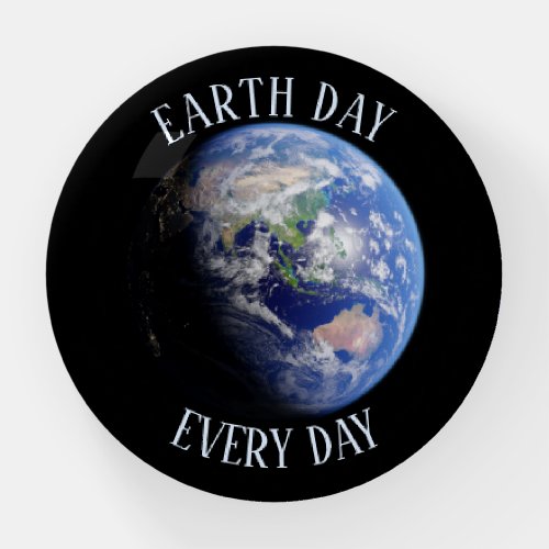 Earth Day Every Day Planet Paperweight
