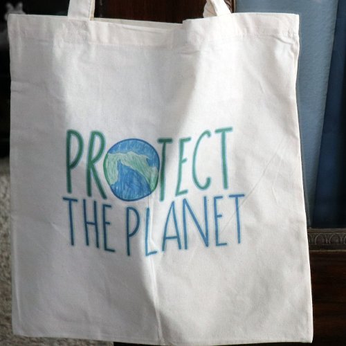 Earth Day Every Day Protect the Planet             Tote Bag