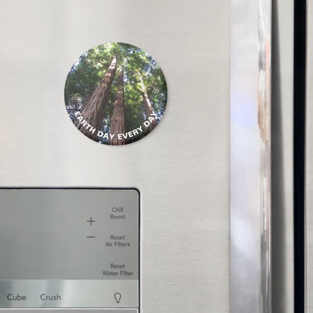 Earth Day Every Day Redwood Trees Magnet (In Situ (Fridge))