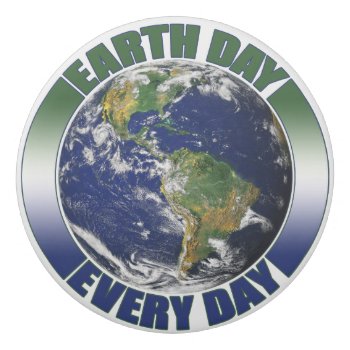 Earth Day Every Day School Events/students Erasers by Classicville at Zazzle