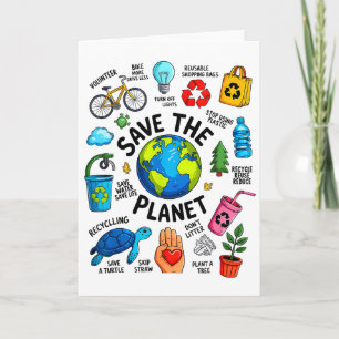 Earth Day Every Day There Is No Planet B Save The Card