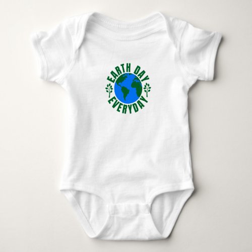 Earth Day Everyday Baby Bodysuit