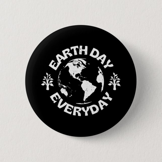 Earth Day Everyday Button (Front)