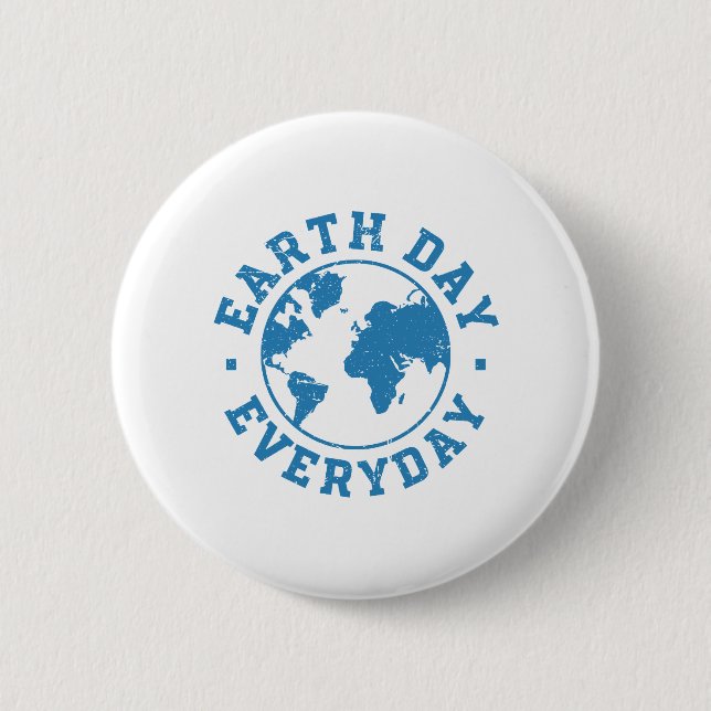 Earth Day Everyday Button (Front)