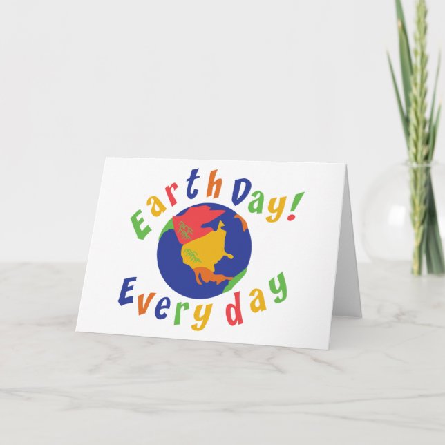Earth Day Everyday Card (Front)