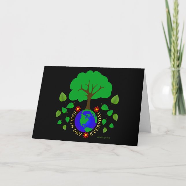 Earth Day Everyday Design Card (Front)