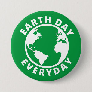 Earth Day Everyday - Earth Day 2022 Button