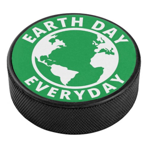 Earth Day Everyday _ Earth Day 2022 Hockey Puck
