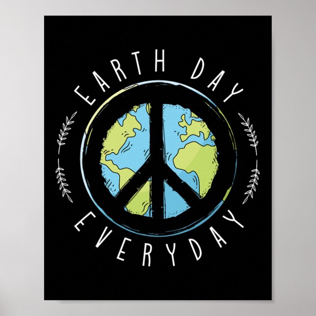 Earth Day Everyday Earth Day  Poster (Front)