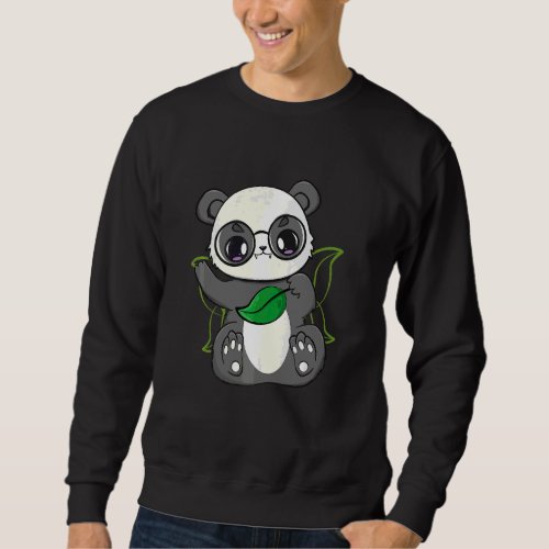 Earth Day Everyday Panda Earthday Love World Envir Sweatshirt