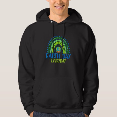Earth Day Everyday Planet Rainbow 2022 Hoodie