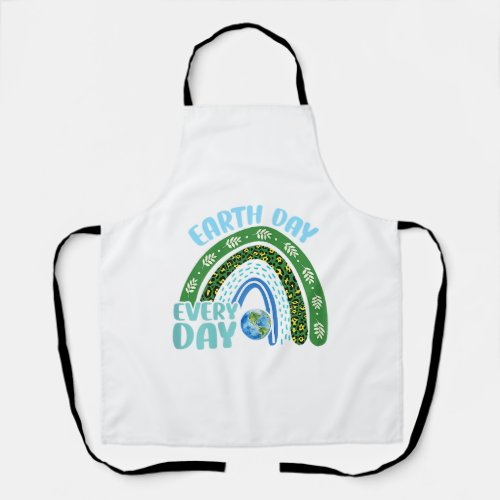 Earth Day Everyday Protect Our Planet Apron