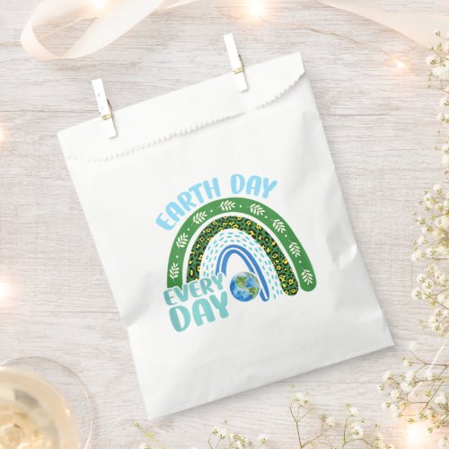 Earth Day Everyday Protect Our Planet Favor Bag
