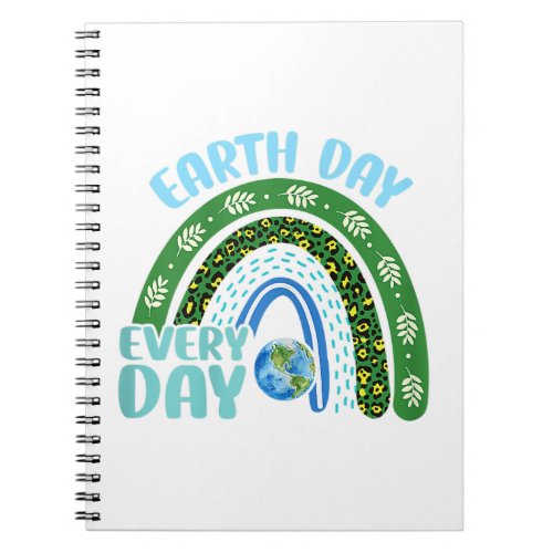 Earth Day Everyday Protect Our Planet Notebook