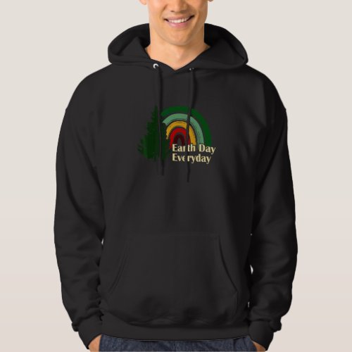 Earth Day Everyday Rainbow Earth Day 2022 April 22 Hoodie